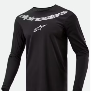 Alpinestars Fluid Graphite MX Clothing Kit Black-Silver